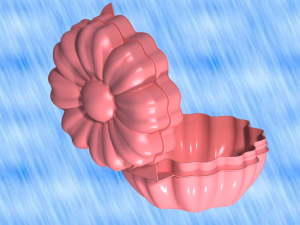 tupperware flower-shaped Model do druku 3D