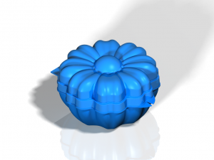 tupperware flower-shaped Model do druku 3D