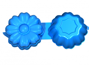 tupperware flower-shaped Model do druku 3D