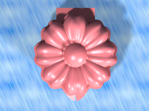 tupperware flower-shaped Model do druku 3D