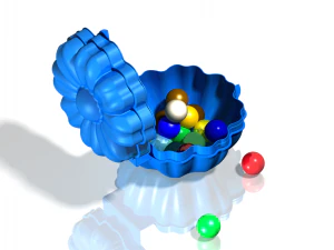 tupperware flower-shaped 3D Print Model