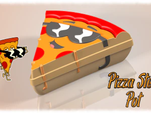 pizza pot tupperware 3D Model