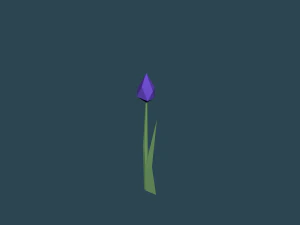 low poly trees 3D Model