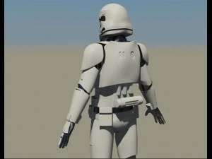 ストームトルーパー 3Dモデル