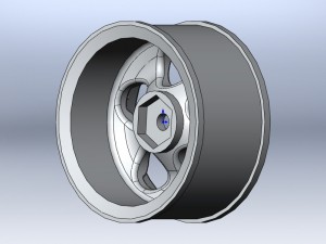 revolvers drift wheels for model 1-10 4wd 3D-Druckmodell