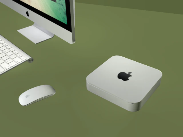 imac 3D Model .c4d .max .obj .3ds .fbx .stl .blend 
