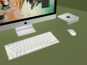 imac 3D-Modell