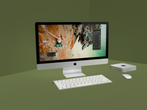 imac 3D-Modell