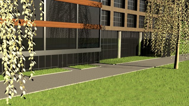 office build Modello 3D .c4d .max .obj .3ds .fbx .stl .blend 