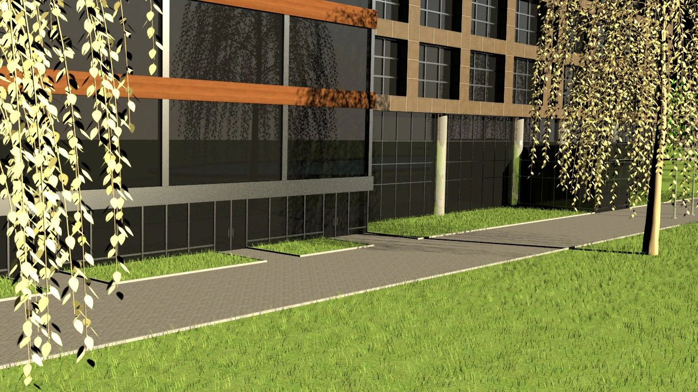construção de escritório Modelo 3D .c4d .max .obj .3ds .fbx .stl .blend