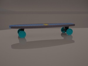 skateboard 3D मॉडल