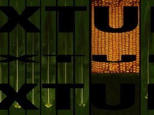 corn animated 3D Model