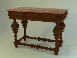 table 3D Модель