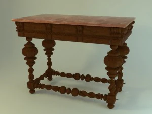 table 3D Model