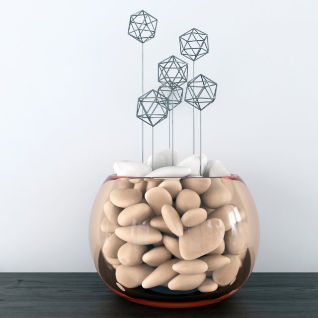 acvarium decor 3D-Modell .c4d .max .obj .3ds .fbx .stl .blend 