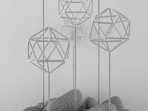 acvarium decor 3D Model