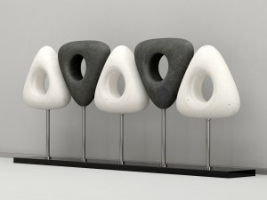 stone decor Modelo 3D