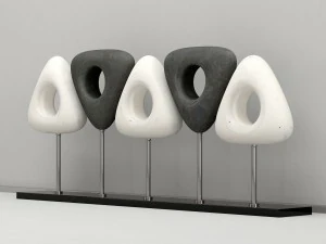 stone decor 3D Model