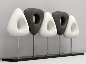 stone decor Modelo 3D