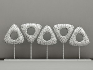 stone decor Modelo 3D