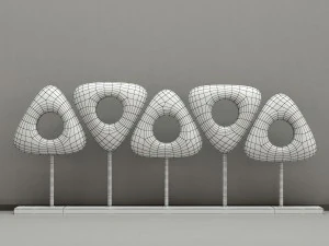stone decor 3D Model