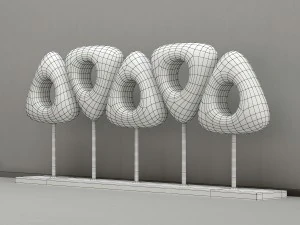 stone decor 3D Model