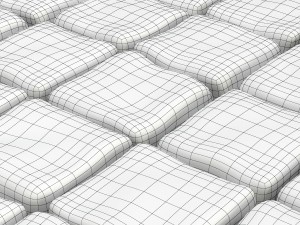 paving stone Modèle 3D