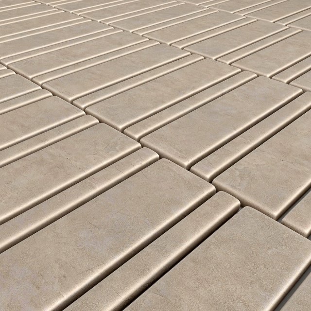 paving stone 3D-Modell .c4d .max .obj .3ds .fbx .stl .blend 