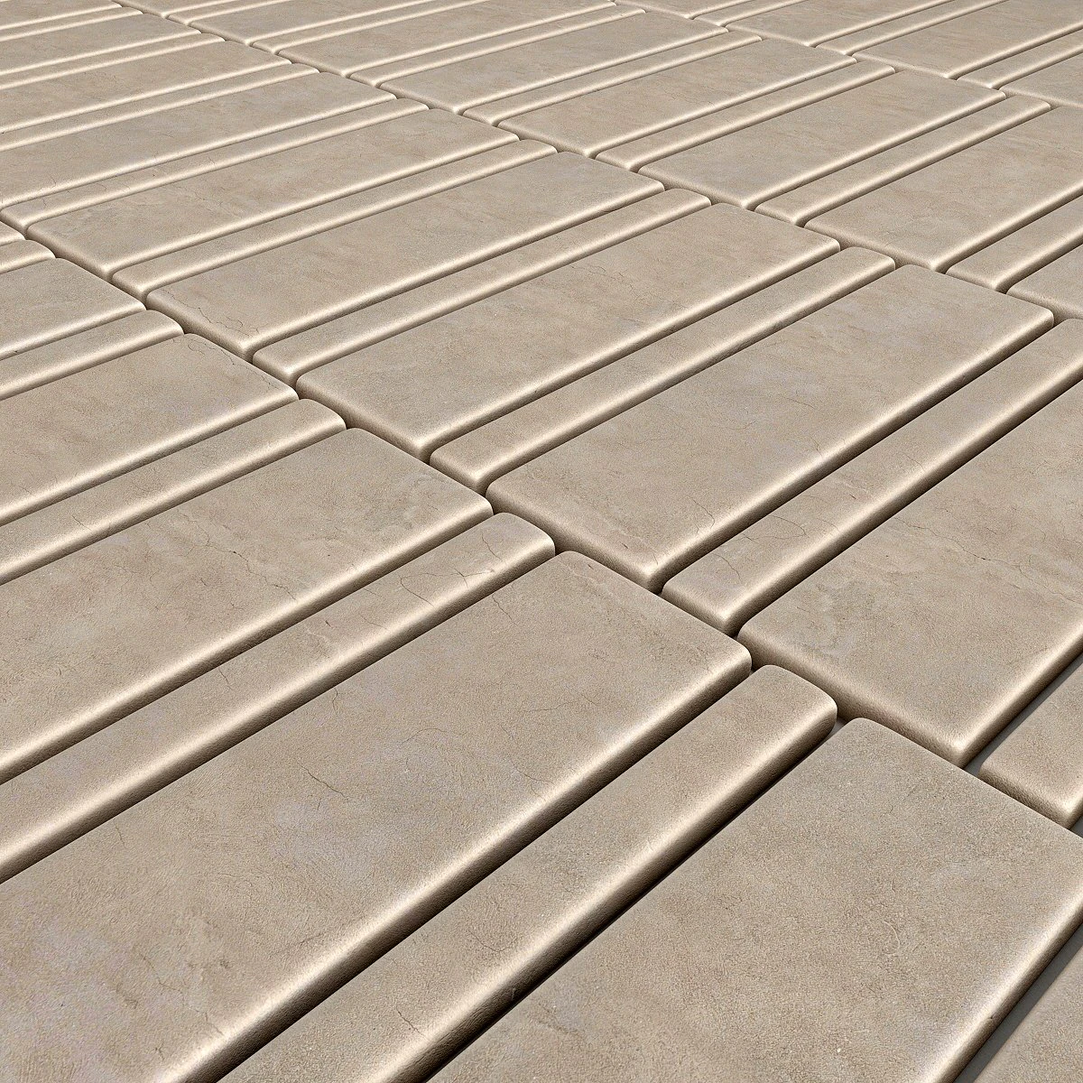 paving stone 3D Model .c4d .max .obj .3ds .fbx .stl .blend 