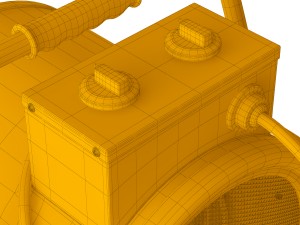 air oven 3D 모델
