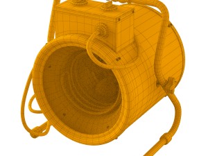 air oven 3D 모델
