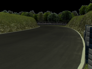 trackwood drift race track 3Dモデル