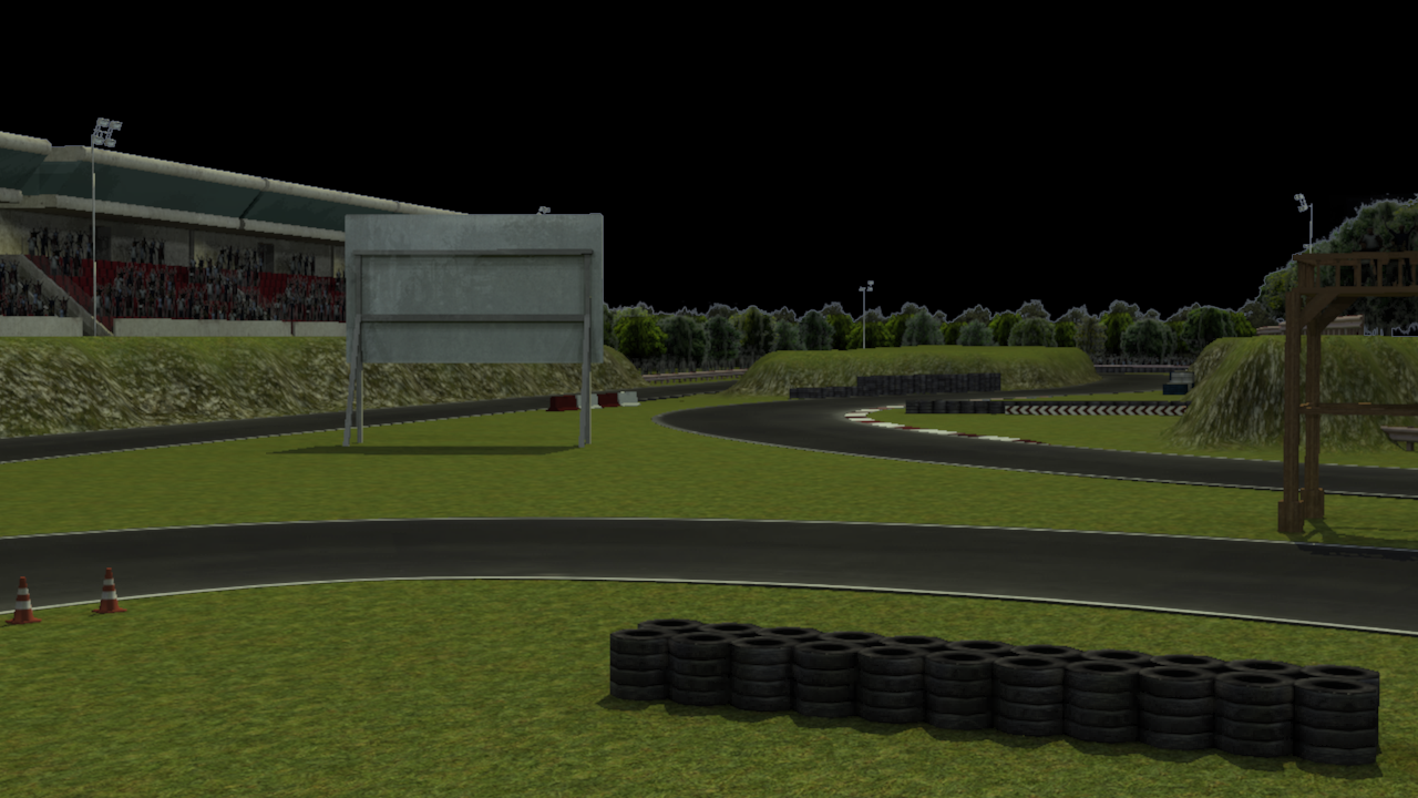 Trackwood drift race track 3D Model in Race Track 3DExport