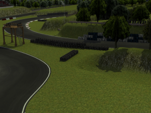 trackwood drift race track 3Dモデル