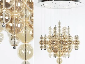 small bubbles cash pendant 3D Model