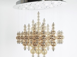 bubbles cash pendant 3D मॉडल