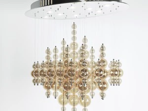 bubbles cash pendant 3D Model