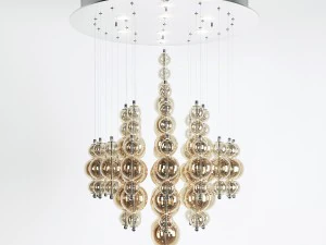 bubbles cash pendant 3D Model