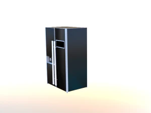 modern 3d-hd refrigerator 3D Model