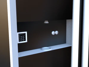 modern 3d-hd refrigerator 3D Model