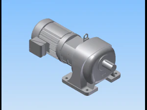 motor 2hp 3D Model