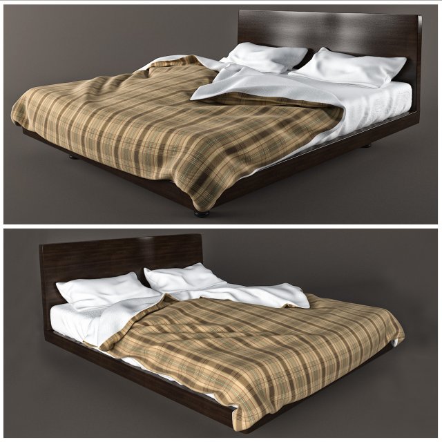 sara bed 3D-Modell .c4d .max .obj .3ds .fbx .stl .blend 