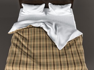 sara bed 3D-Modell