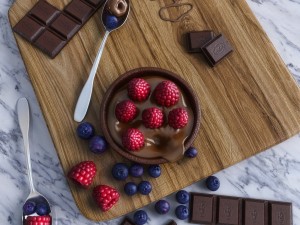 raspberry and chocolate 3D Model