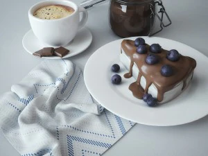 dolce al cioccolato Modello 3D