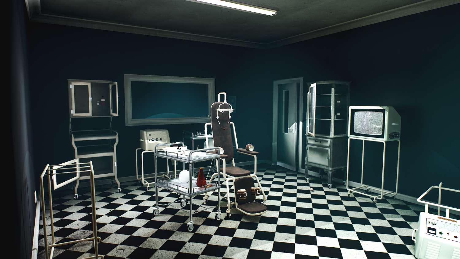 Psychiatric Hospital 3d Model In Office 3dexport