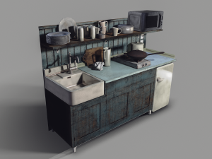 kitchen utensils 3D Model