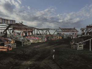 medieval market 3D Модель