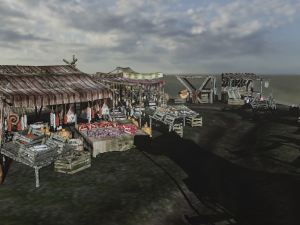 medieval market 3D Модель