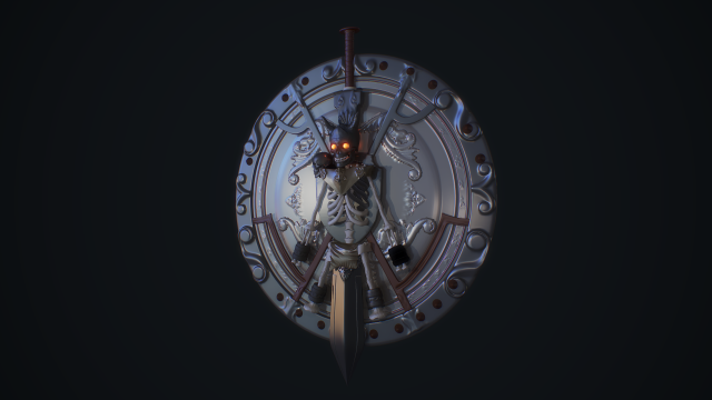 shield 3D-Modell .c4d .max .obj .3ds .fbx .stl .blend 